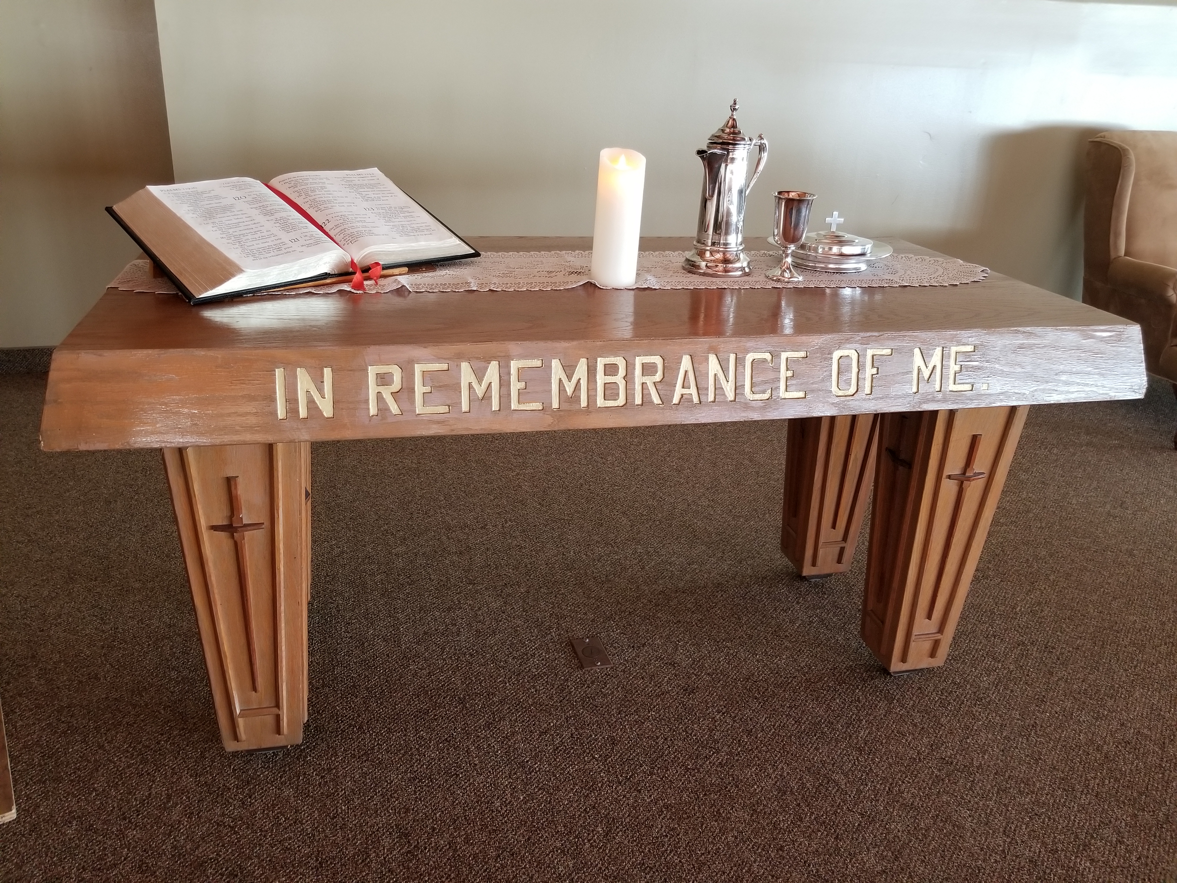 The Furnishings of the Church | Bethel Christian Reformed Church, Dunnville