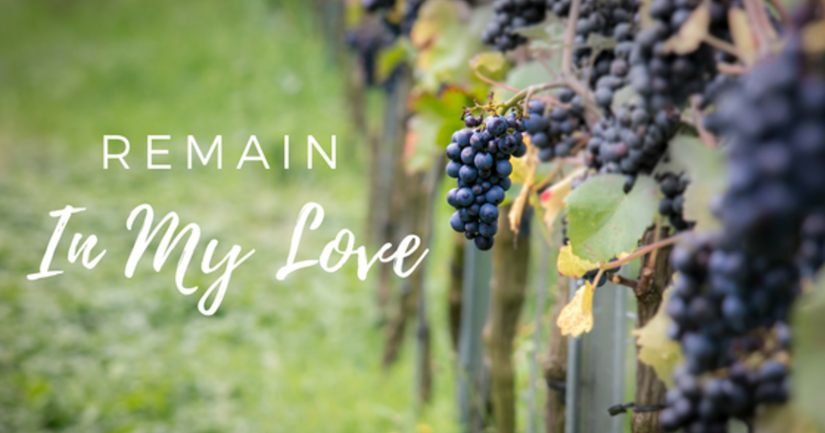 Remain in my love